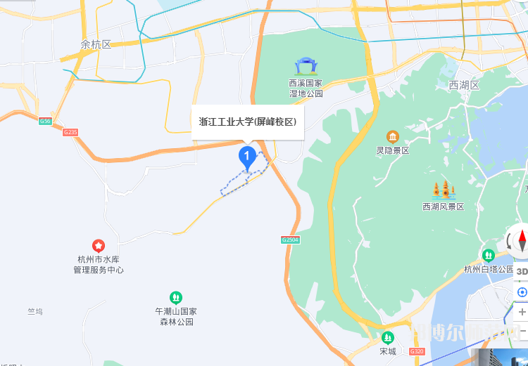 浙江工業(yè)師范大學屏峰校區(qū)2023年地址在哪里