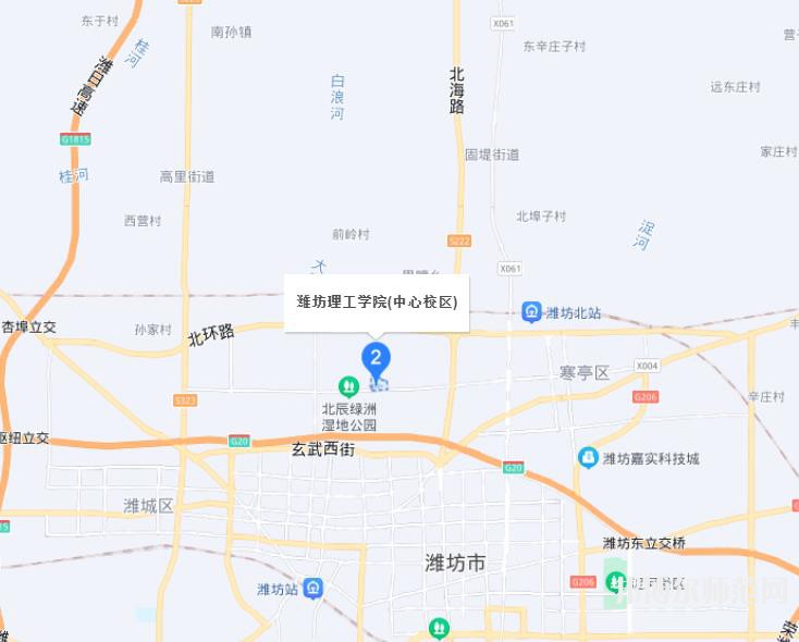 濰坊理工師范學院2023年地址在哪里 