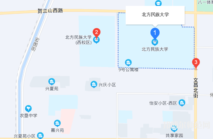 北方民族師范大學(xué)2023年地址在哪里